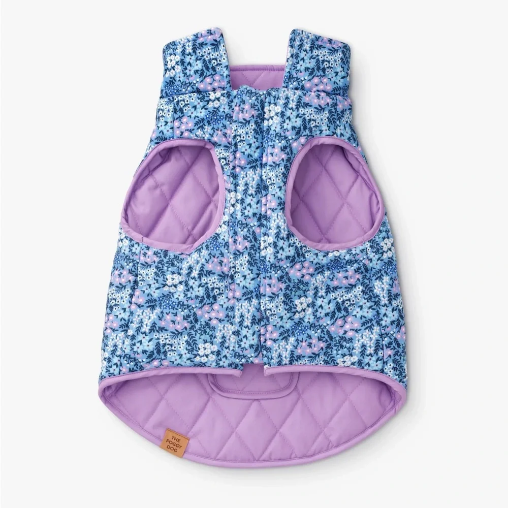 The Foggy Dog Mini Meadow Reversible Dog Jacket